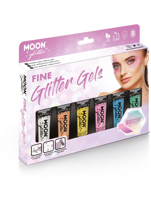 Moon Glitter Iridescent Glitter Gel -  Assorted - G21080