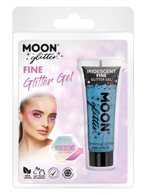 Moon Glitter Iridescent Glitter Gel -  Blue - G21172