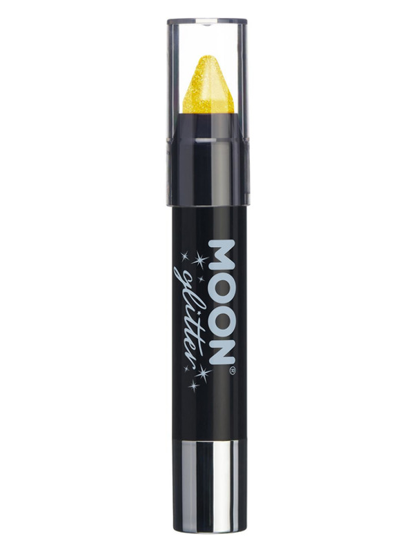 Moon Glitter Iridescent Body Crayons -  Yellow - G23848