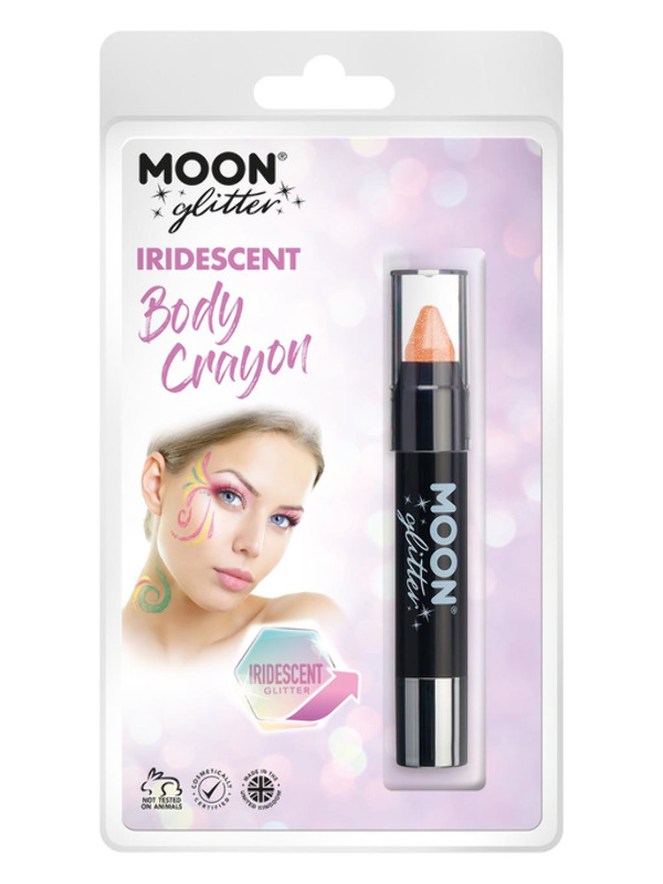Moon Glitter Iridescent Body Crayons -  Orange - G23930