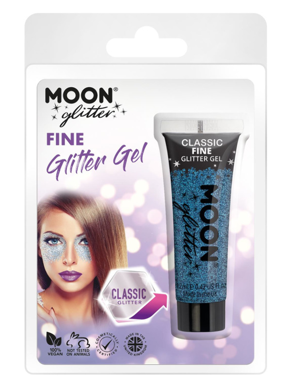 Moon Glitter Classic Fine Glitter Gel -  Blue - G25170