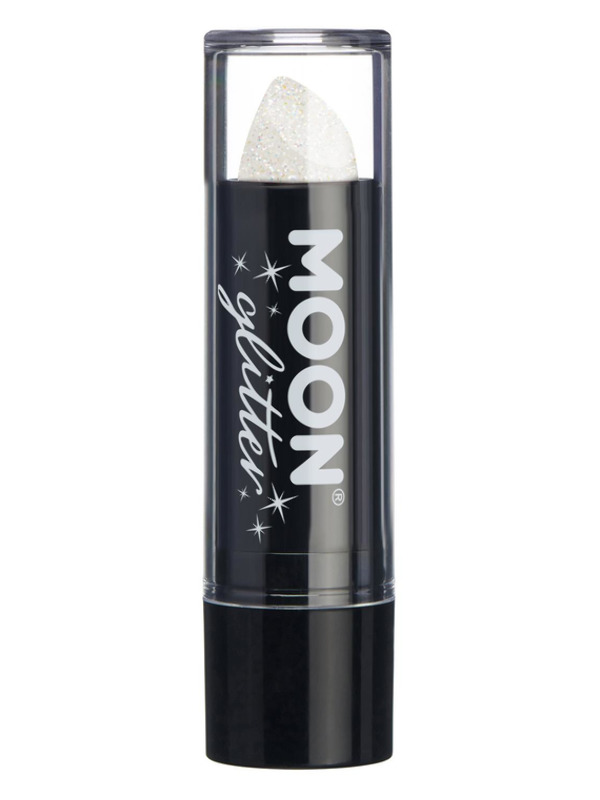 Moon Glitter Iridescent Glitter Lipstick -  White - G26504