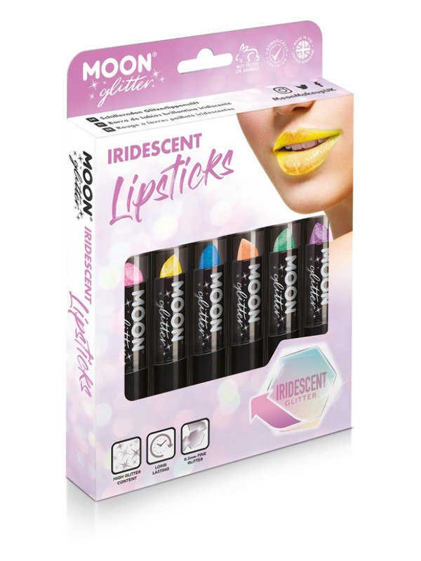 Moon Glitter Iridescent Glitter Lipstick -  Assorted - G26580
