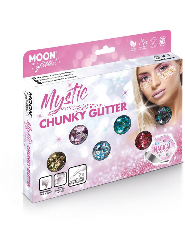 Moon Glitter Mystic Chunky Glitter -  Assorted - G28584