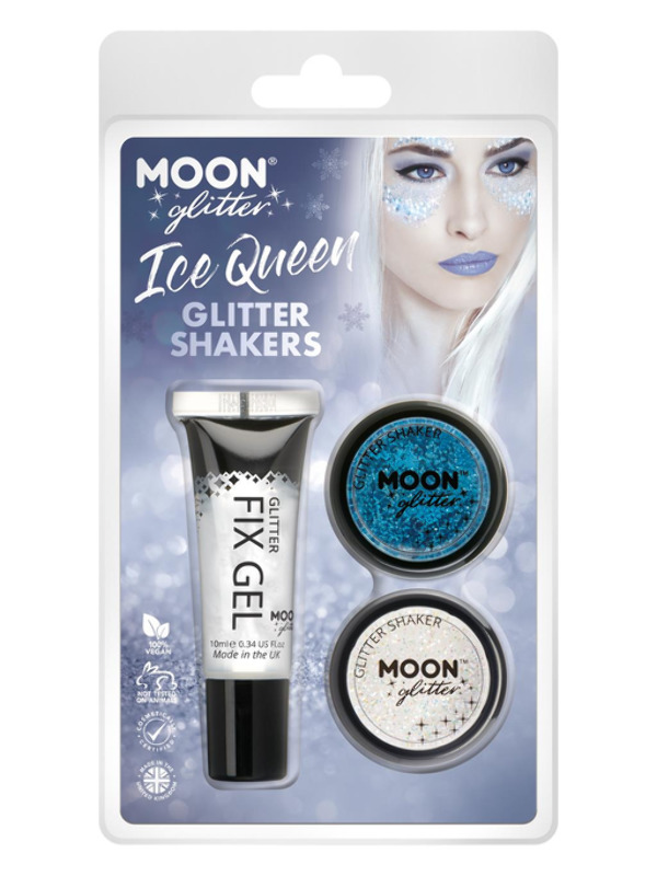 Moon Glitter Themed Clamshells Pink G32598 Costume Make Up
