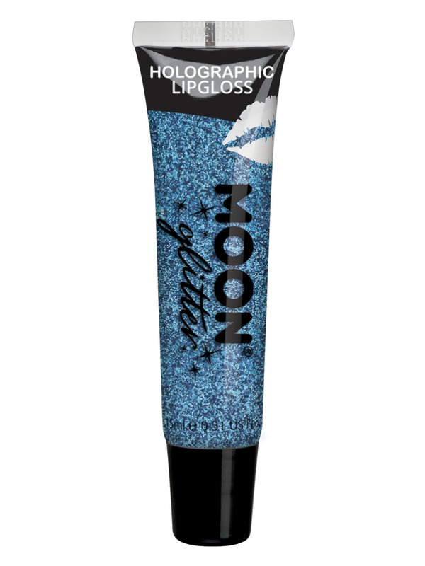 Moon Glitter Holographic Glitter Lipgloss -  Blue - G44553