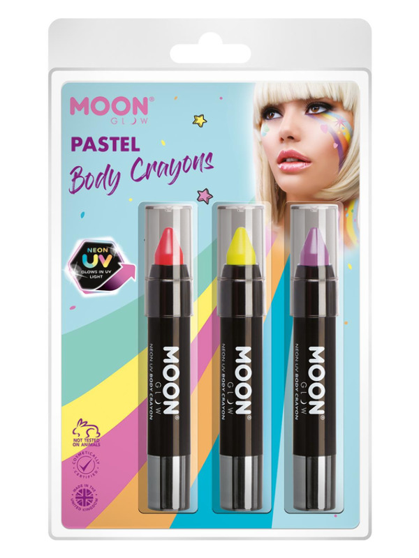 Moon Glow Intense Neon UV Body Crayons -   - M34707