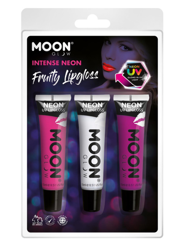 Moon Glow Intense Neon UV Fruity Lipgloss -   - M37104