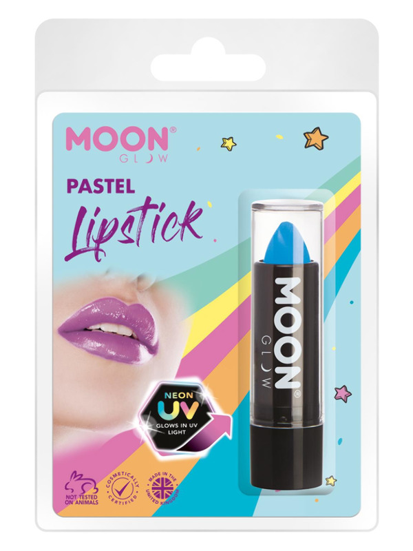 Moon Glow Pastel Neon UV Lipstick -  Pastel Blue - M37647
