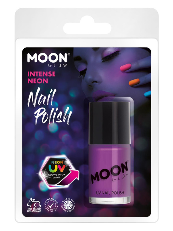 Moon Glow Intense Neon UV Nail Polish -  Intense Pur - M38071