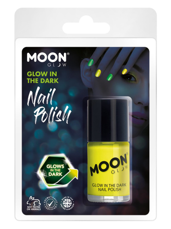 Moon Glow - Glow in the Dark Nail Polish -  Yellow - M42047