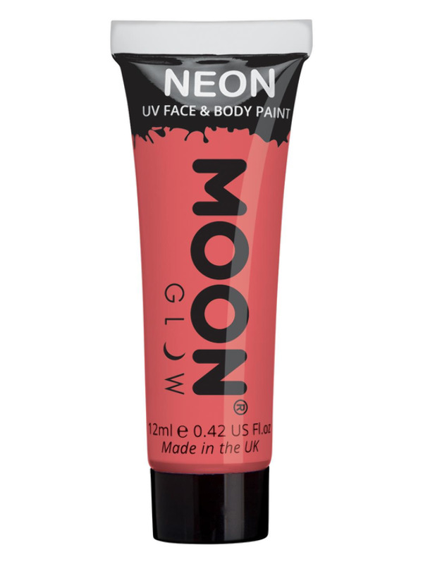 Moon Glow Pastel Neon UV Face Paint -  Pastel Coral - M5113