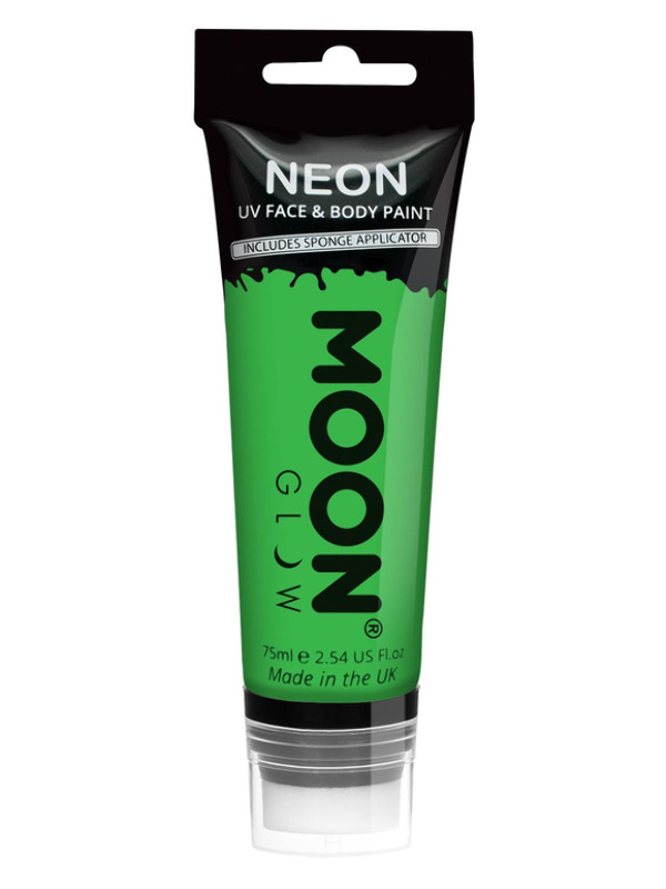 Moon Glow Supersize Intense Neon UV Face Paint - M5748