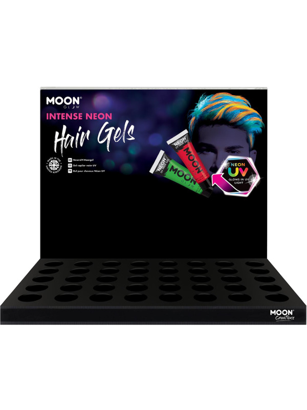 Moon Glow Intense Neon UV Hair Gel -   - M6707