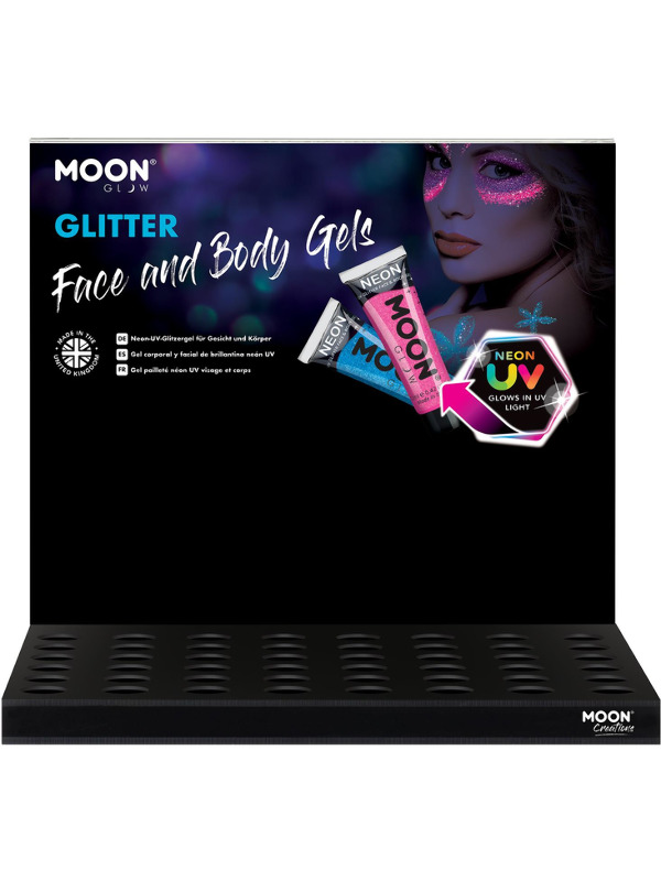 Moon Glow Neon UV Fine Glitter Gel -   - M7414