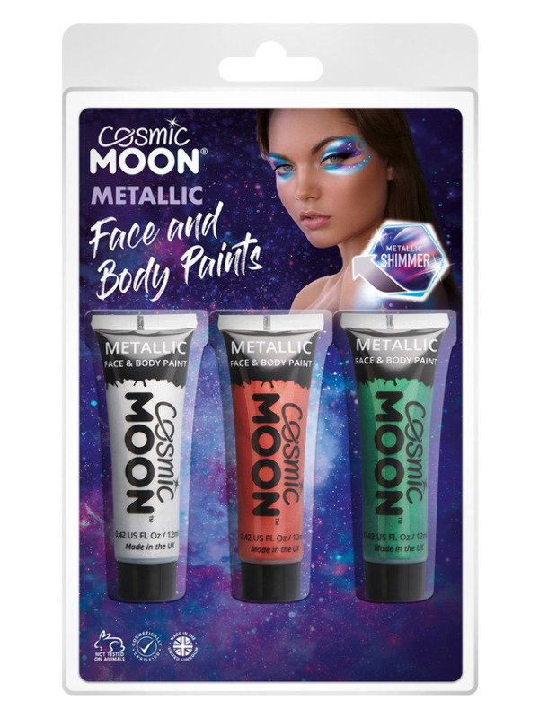 Cosmic Moon Metallic Face & Body Paint -   - S02171