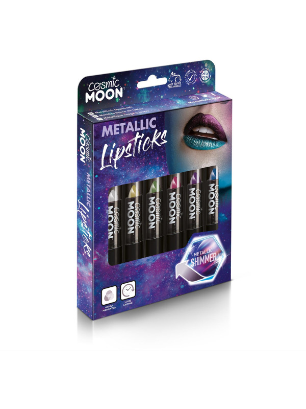 Cosmic Moon Metallic Lipstick -  Assorted - S10589