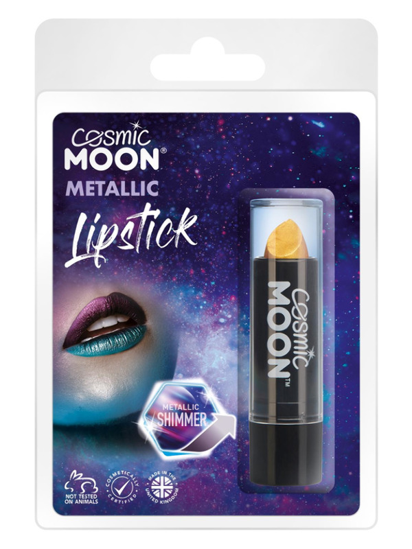 Cosmic Moon Metallic Lipstick -  Gold - S10688