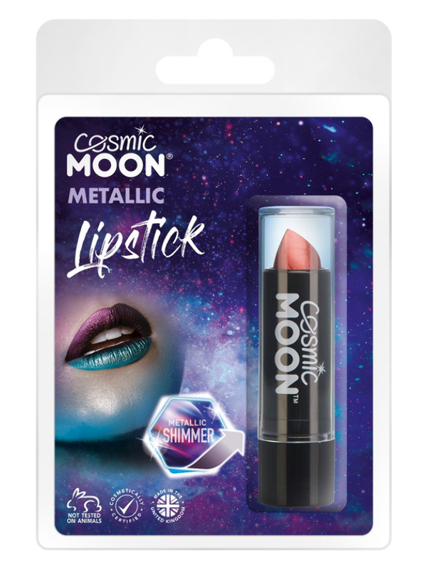 Cosmic Moon Metallic Lipstick -  Red - S10718