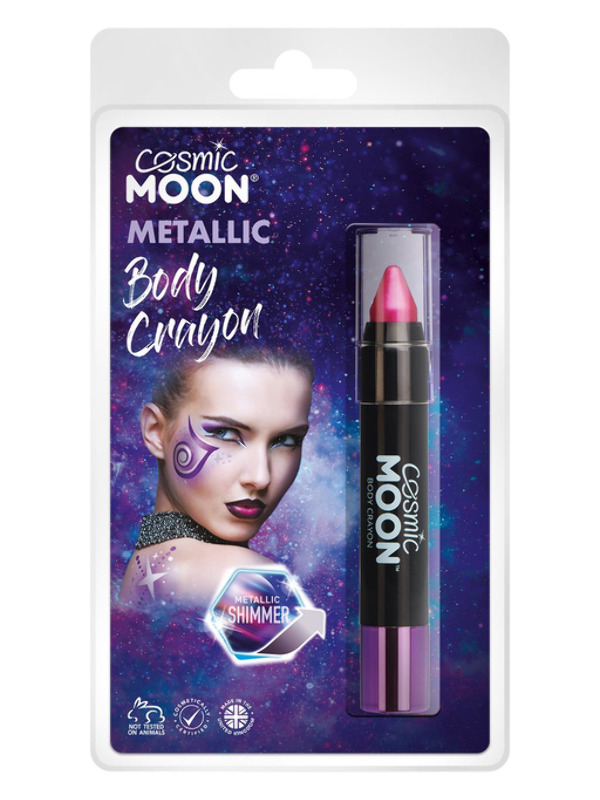 Cosmic Moon Metallic Body Crayons -  Pink - S11241