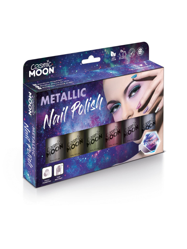 Cosmic Moon Metallic Nail Polish -  Assorted - S12088