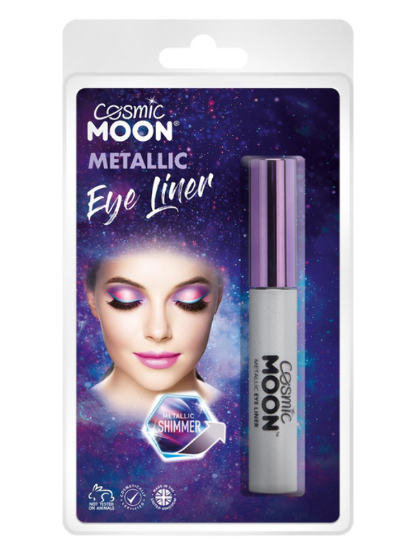 Cosmic Moon Metallic Eye Liner -  Silver - S15706
