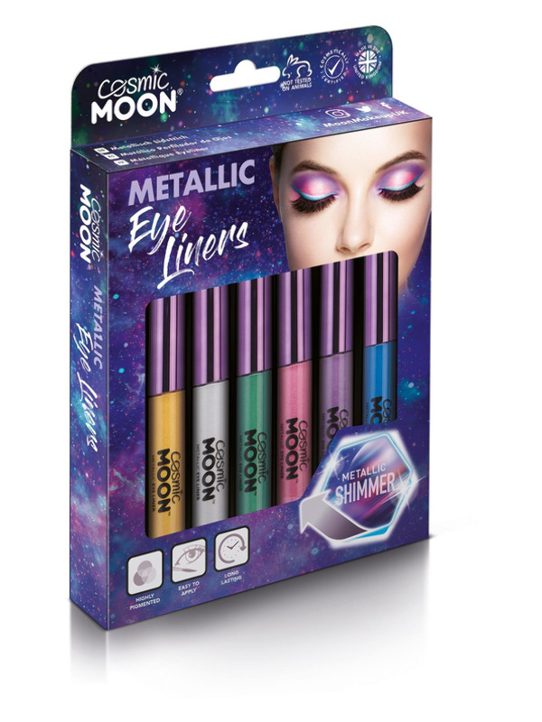 Cosmic Moon Metallic Eye Liner -  Assorted - S15782