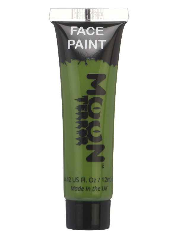 Moon Terror Halloween Face & Body Paint -  Green - T10053