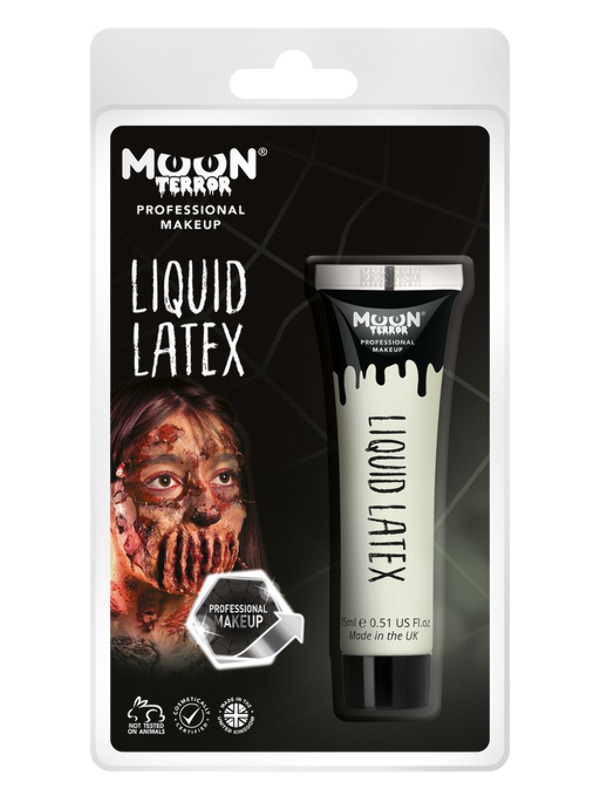 Moon Terror Pro FX Liquid Latex Clamshell -  White - T43686